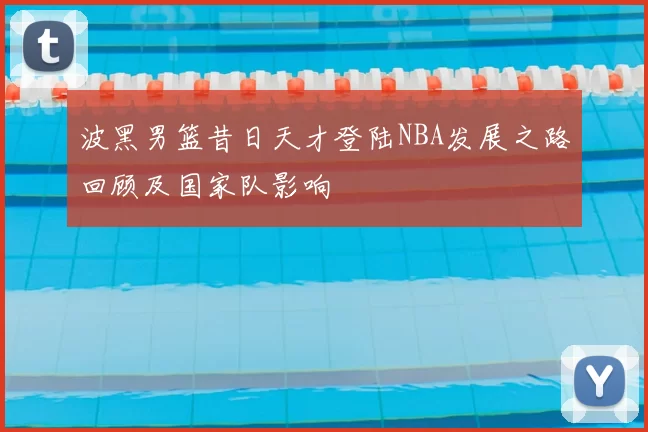 波黑男篮昔日天才登陆NBA发展之路回顾及国家队影响