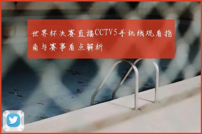 世界杯决赛直播CCTV5手机线观看指南与赛事看点解析